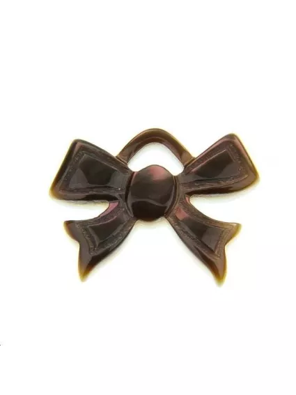 Nacre grise noeud papillon  Les pendentifs en nacre- 1