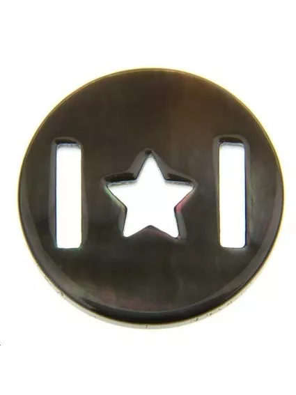 Nacre pastille étoile  Les pendentifs en nacre- 1