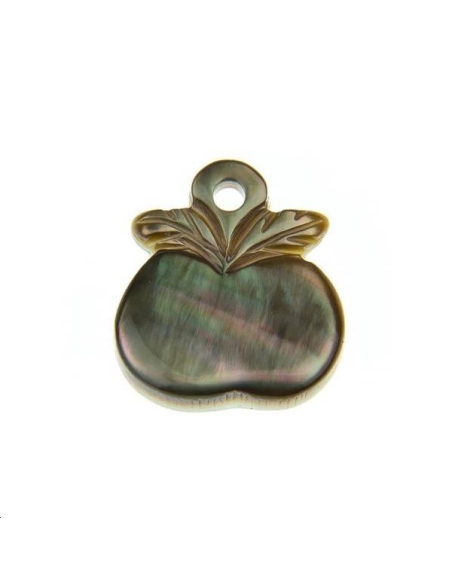 Nacre grise pomme  Les pendentifs en nacre- 1
