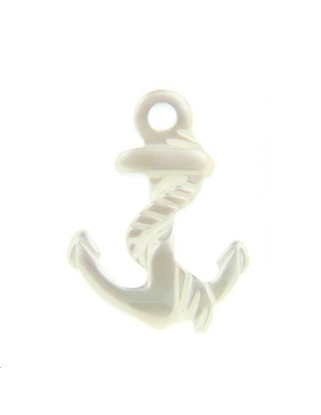 Nacre ancre  Les pendentifs en nacre- 1