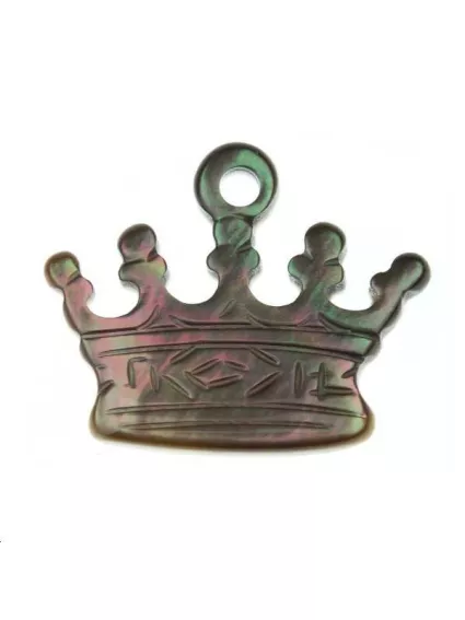 Nacre couronne  Les pendentifs en nacre- 1