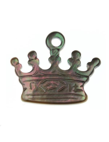 Nacre couronne  Les pendentifs en nacre- 1