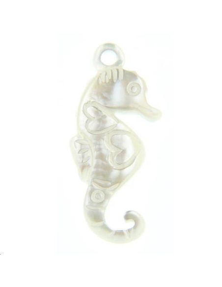 Nacre hypocampe  Les pendentifs en nacre- 1 Nacre hypocampe  Les pendentifs en nacre- 1