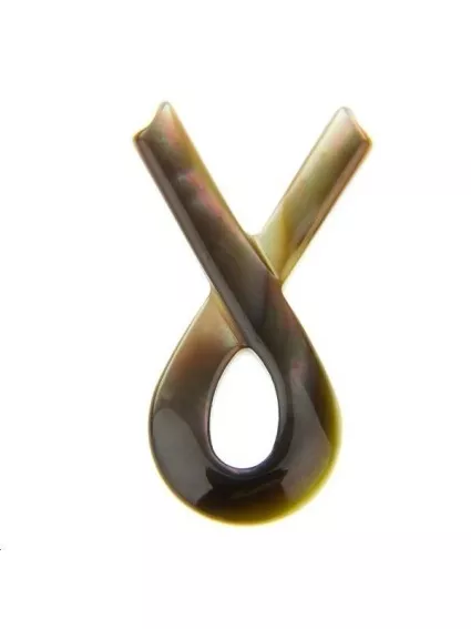 Nacre ruban  Les pendentifs en nacre- 1