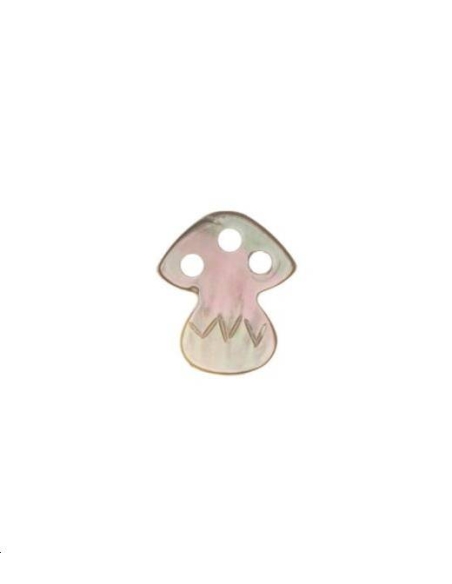 Nacre grise champignon  Les pendentifs en nacre- 1