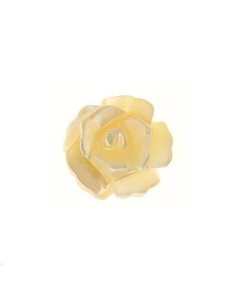 Nacre beige fleur  Les pendentifs en nacre- 1