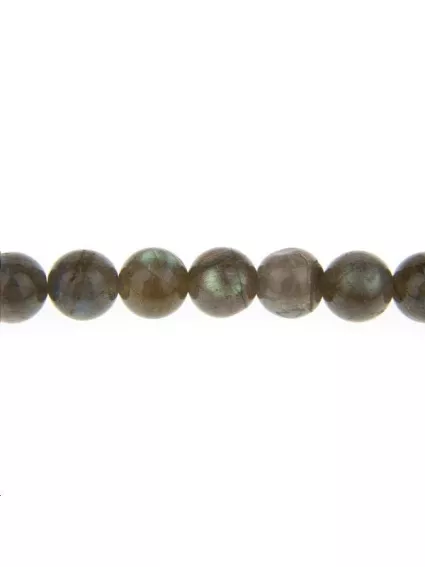 Labradorite 9mm  Les perles rondes 10-11mm en lot- 1