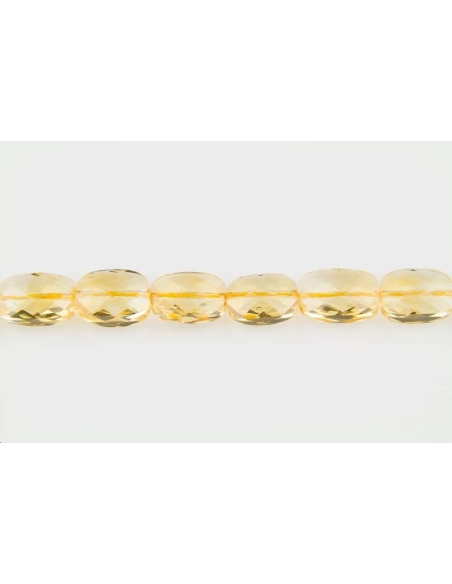 Citrine rectangle facettes 9x13mm  Pierres ovales et plates - 1