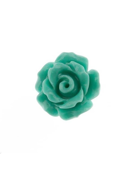 Bambou corail sur résine  fleur 8x7mm  Etoiles têtes de morts coeurs et autres formes- 1