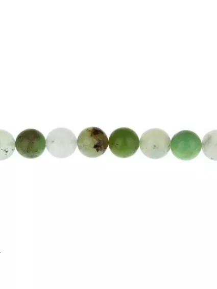 Chrysoprase ronde 10mm  Perles rondes 10-11mm - 1
