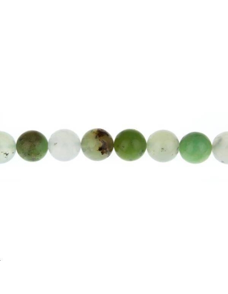 Chrysoprase ronde 10mm  Perles rondes 10-11mm - 1 Chrysoprase ronde 10mm  Perles rondes 10-11mm - 1