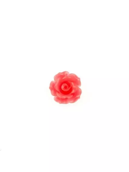Bambou corail sur résine fleur 8x7mm  Etoiles têtes de morts coeurs et autres formes- 1