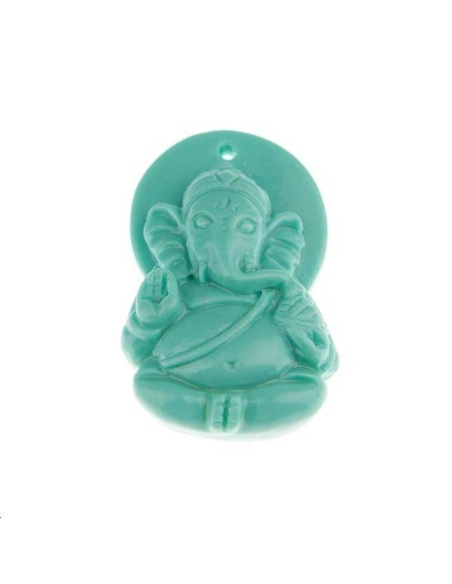 Ganesh bambou corail pendentif 16x25mm  Les pendentifs en pierre Fine- 1 Ganesh bambou corail pendentif 16x25mm  Les pendentifs en pierre Fine- 1