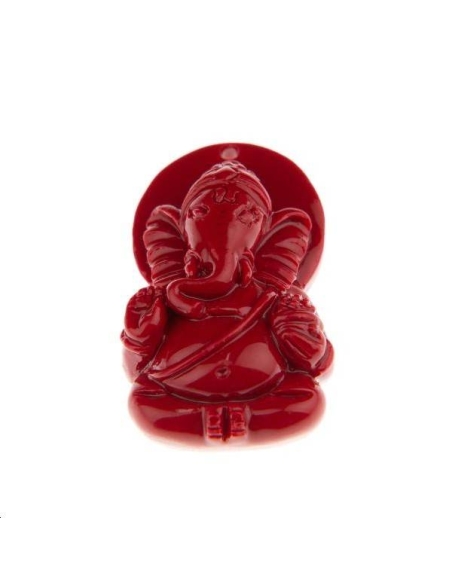Ganesh bambou corail pendentif 16x25mm  Les pendentifs en pierre Fine- 1 Ganesh bambou corail pendentif 16x25mm  Les pendentifs en pierre Fine- 1