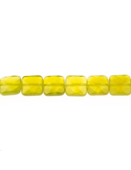 Jade coréen teinté facettes 12mm  Facettes de plus de 8mm - 1 Jade coréen teinté facettes 12mm  Facettes de plus de 8mm - 1