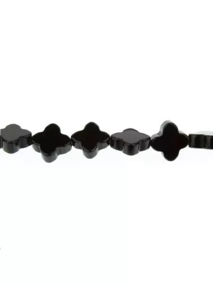 Agate fleur plate 10mm  Etoiles têtes de morts coeurs et autres formes- 1