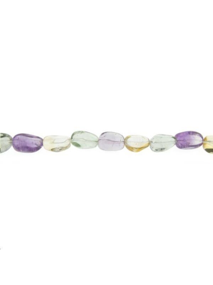 Assortiment de pierres galet 6mm  Perles rondes 6-7mm - 1