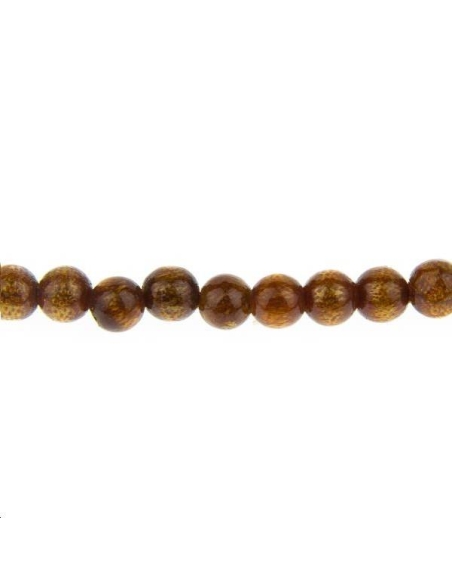 Coquillage rond 4mm  Perles rondes 4-5mm - 1