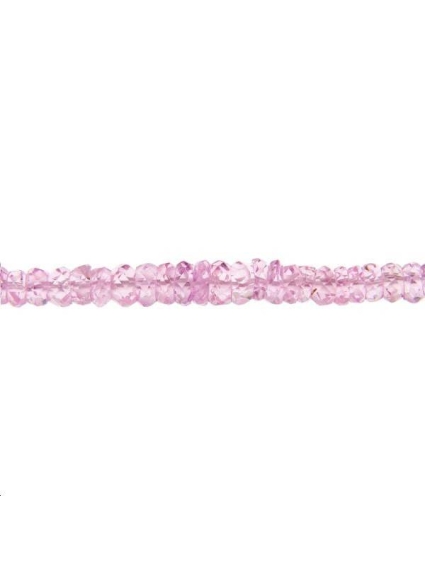 Saphir rondelle facettes 2-3mm  Facettes moins de 8mm - 1