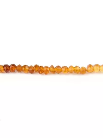 Grenat hessonite rondelle 2,5-3,5mm  Cylindres et Rondelles - 1