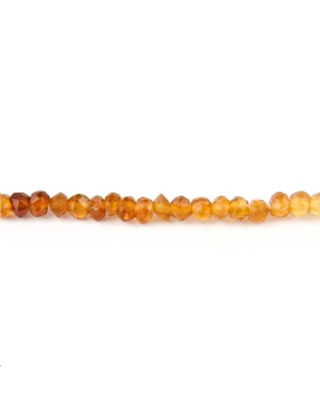 Grenat hessonite rondelle 2,5-3,5mm  Cylindres et Rondelles - 1