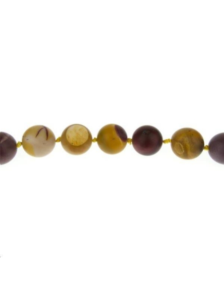 Mookaite 19-20mm  Perles rondes 20mm - 1 Mookaite 19-20mm  Perles rondes 20mm - 1