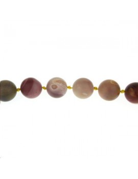 Mookaite 17-18mm Perles rondes 18-19mm - 1