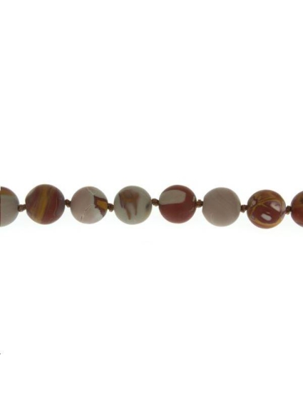 Jaspe noreena 9-10mm  Perles rondes 10-11mm - 1