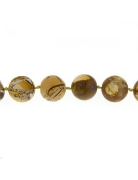 Jaspe bréchique 16mm Perles rondes 16-17mm - 1