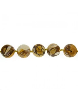 Mookaïte bréchique 14-15mm Perles rondes 14-15mm - 1