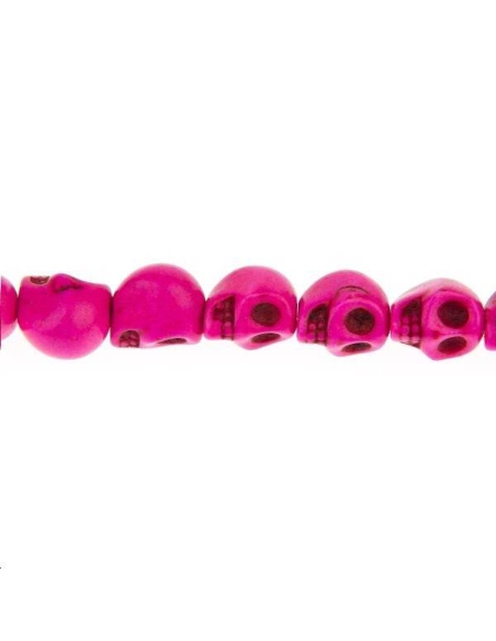 Howlite teintée tête de mort 10mm  Les lots d'Etoiles coeurs et autres sujets- 1 Howlite teintée tête de mort 10mm  Les lots d'Etoiles coeurs et autres sujets- 1