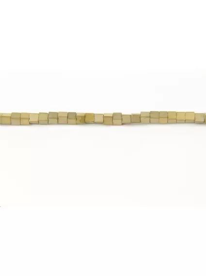 Hématite cube 2x2mm  Les hématites - 1