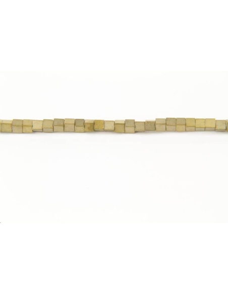 Hématite cube 2x2mm  Les hématites - 1