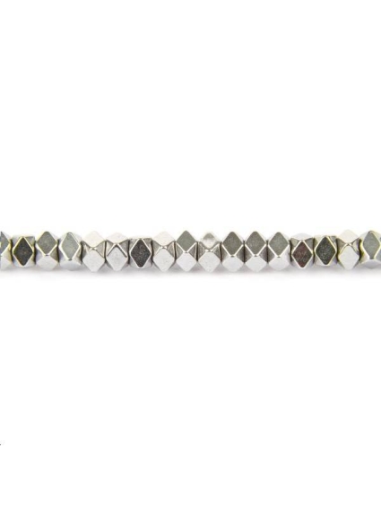Hématite losange 3x2mm  Les hématites - 1