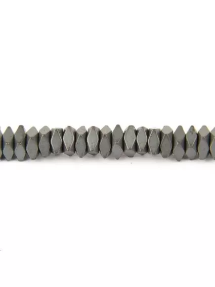 Hématite losange 4x2mm  Les hématites - 1