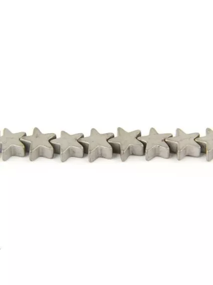 Hématite étoile 6mm  Les hématites - 1
