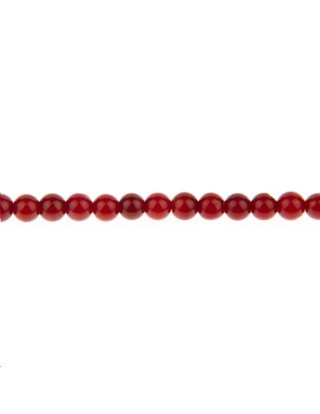 Corail bambou rond 3mm  Perles rondes 4-5mm - 1 Corail bambou rond 3mm  Perles rondes 4-5mm - 1