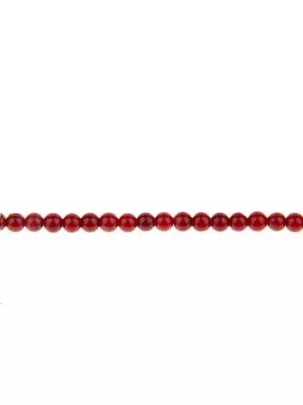 Corail bambou rond 6mm  Perles rondes 6-7mm - 1