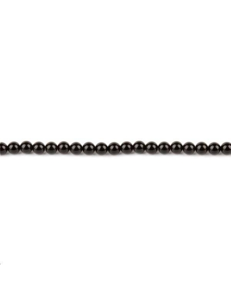 Onyx rond 4mm  Perles rondes 4-5mm - 1