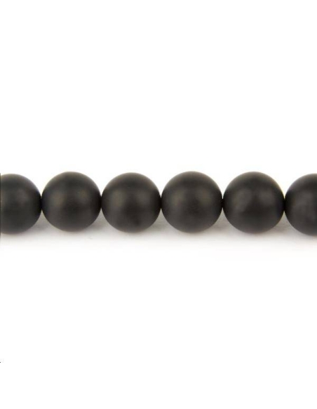 Onyx 12mm  Perles rondes 12-13mm - 1