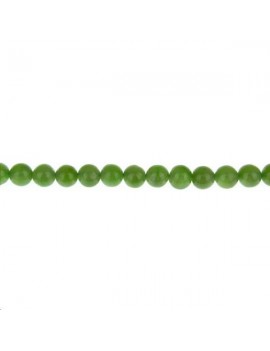 Jade rond 6mm Les perles rondes 6-7mm en lot- 1