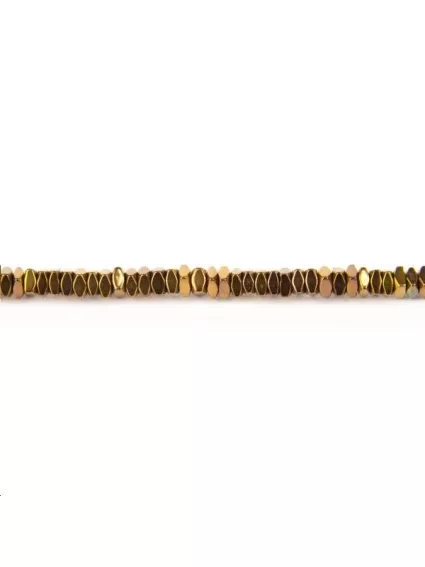 Hématite heishi cube 2x1mm  Les hématites - 1