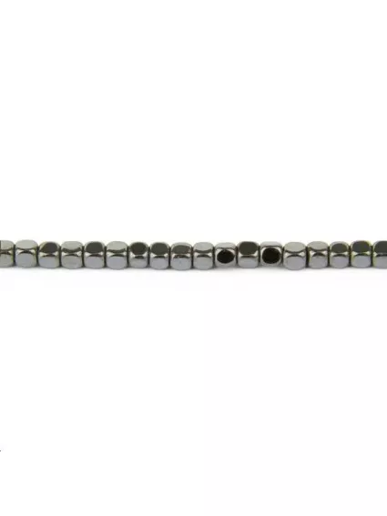 Hématite grain de riz 2x2mm  Les hématites - 1