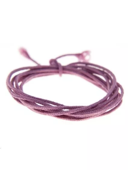 Fashion cord  0,8mm parme  Fashion cord 0,8mm- 1