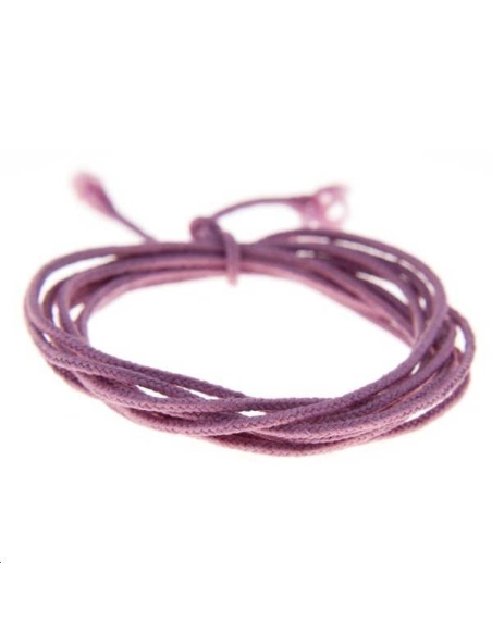 Fashion cord  0,8mm parme  Fashion cord 0,8mm- 1