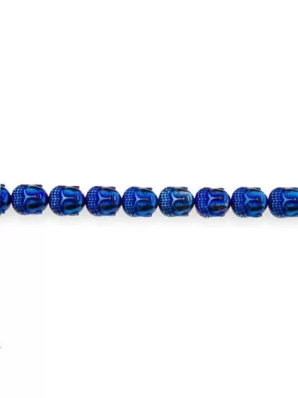 Hématite bouddha 10x9mm  Etoiles têtes de morts coeurs et autres formes- 1