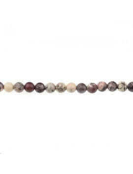 Jaspe arctic 6mm Perles rondes 6-7mm - 1