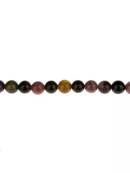 Tourmaline ronde 8mm  Les perles rondes 8-9mm en lot- 1
