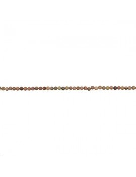 Jaspe arc en ciel rond 3-4mm Perles rondes 4-5mm - 1