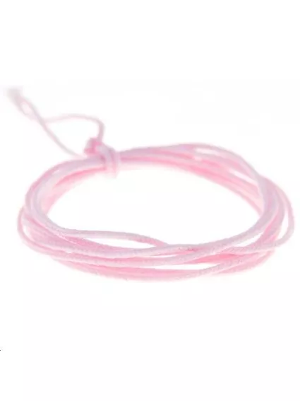 Fashion cord  0,8mm rose  Fashion cord 0,8mm- 1